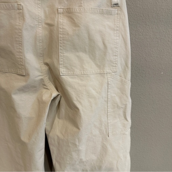 Vuori Women’s Getaway Carpenter Pant Milkweed Size Small Stretch Cotton - Picture 9 of 11